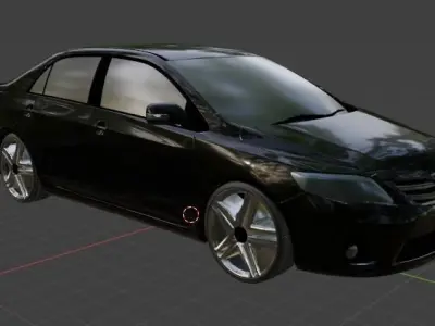 Corolla 2012 3D model