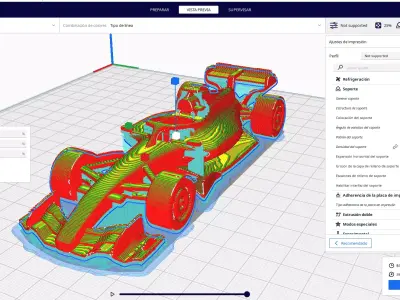 F1 2026 FIA concept car 3D print model