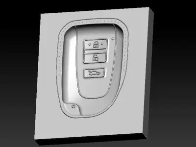 Toyota Vios leather key cover mold 3D print model