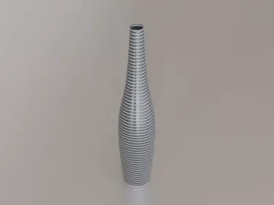 Earthenware jug 03 3D model