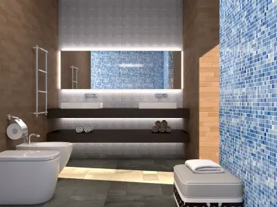Bathroom 13 3D model