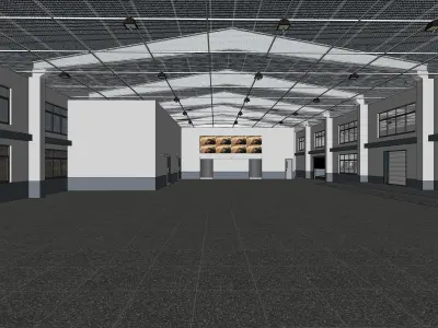 LS factory model 3D model