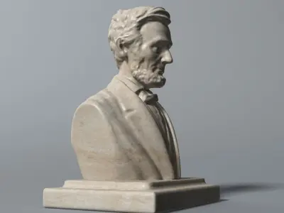 Abraham Lincoln Bust 3D model