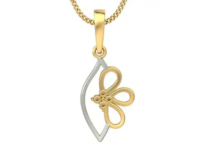 Solitaire Women Pendant 3dm STL OBJ FBX Renders Details 3D print model 54