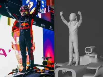 MAX VERSTAPPEN VICTORIA QATAR 3D print model
