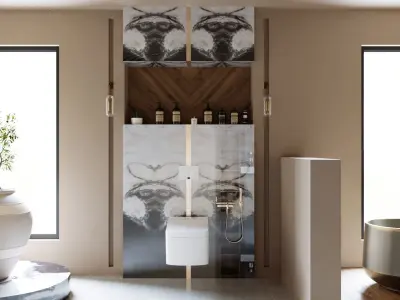 Interior - Bathroom - 210623 3D model