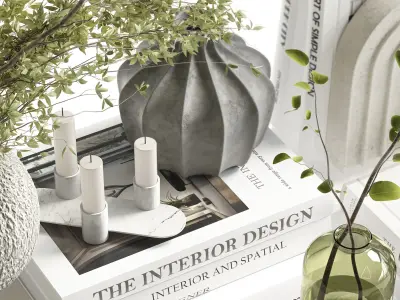 Decorative Set 10 3D model 2