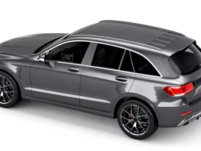 Mercedes Benz GLC High-Detail GLC-Class SUV 3D model