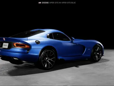 Dodge Viper 3D model