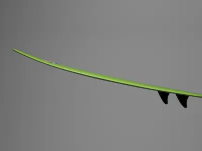 SURFBOARDING SOUTH AFRICA 3D model