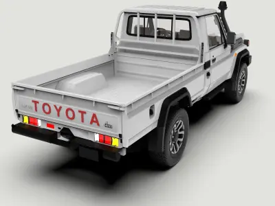Toyota Land Cruiser J79 single cab 2024  3D model