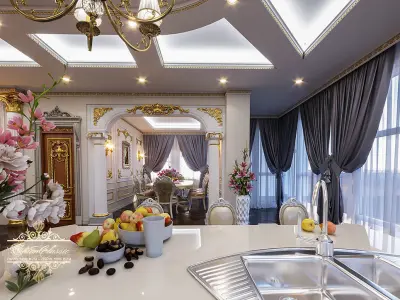 Luxury Livingroom 2 3D model