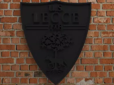 U S Lecce Logo 3D print model