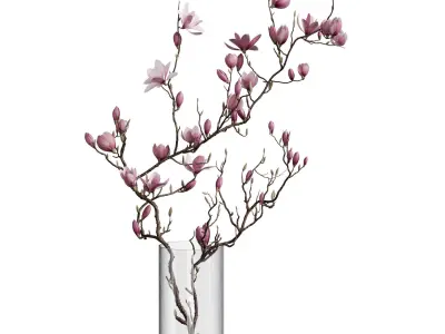 Flower In Vase 85 3D model