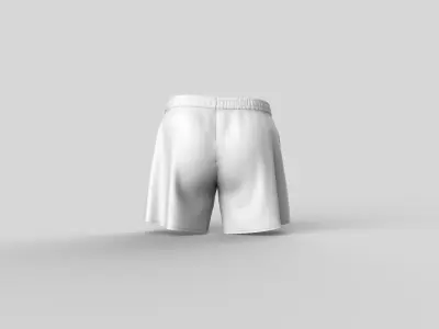 Mens Sport Shorts  3D model