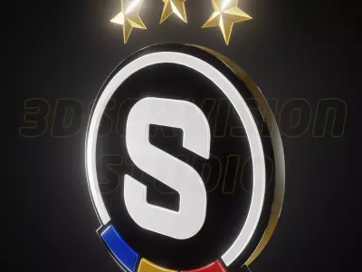Sparta Pargue logo - Cinematic - 3D print 3D model 3D model