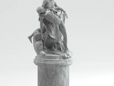 Joseph Chinard Venus Aeneas Achilles 3D model