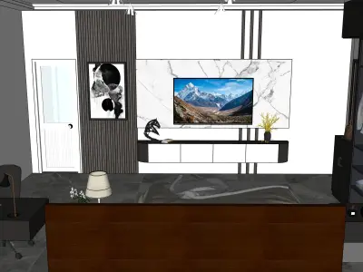 3D design of bedroom 3D model