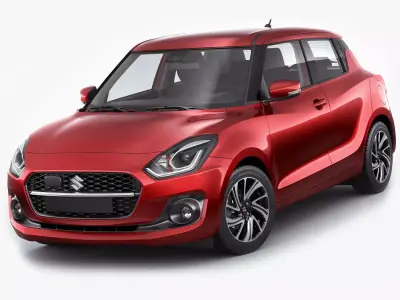 Suzuki Swift 2021 3D model