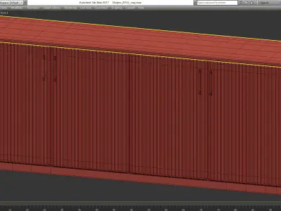 AUGUSTA Volpi low poly 3d model Low-poly 3D model