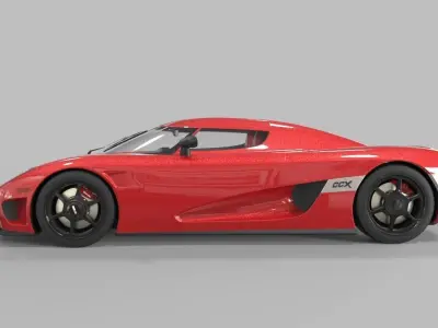 Koenigsegg CCX 3D model