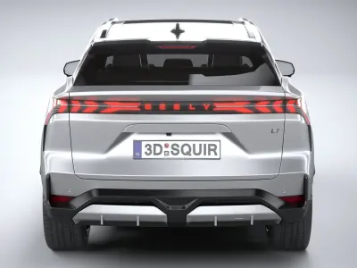 Geely Galaxy L7 2024 3D model