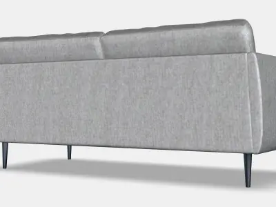 SMEDSTORP 3-seat sofa Low-poly 3D model