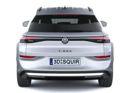 Volkswagen T-Roc Trend 2026 3D model
