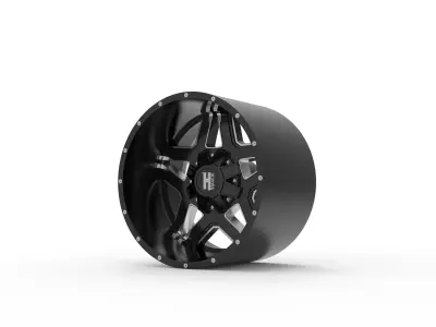 HAVOC OFF-ROAD H114 WHEEL 3D PRINT MODEL 3D print model