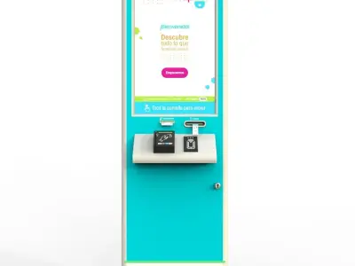 Vending machine for outdoors Free 3D model