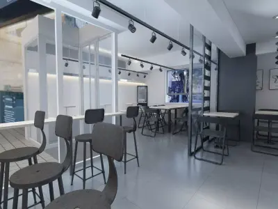 Coffee Shop 2 3D model purchase