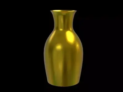 Vase 3D model 3D model