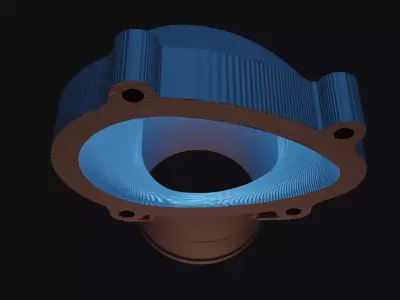 C20xe Powercap 76 mm NO fitting RIGHT 3D print model