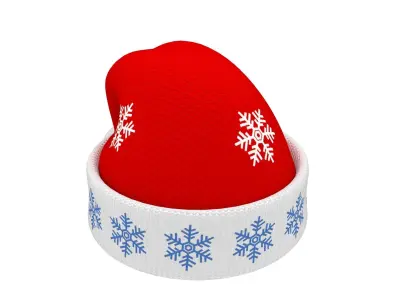 New Year Hat 3D model