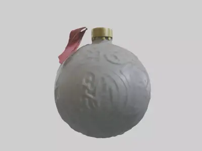 Ornament Ball Model Low-poly 3D model