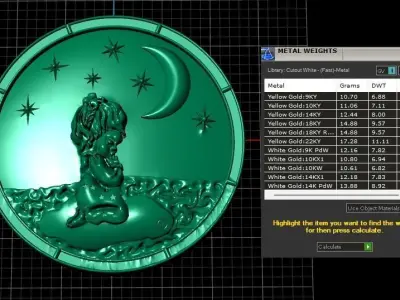 Child Pendant 3D print model