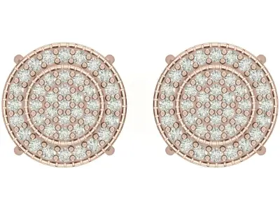 Earring 3D print model 31