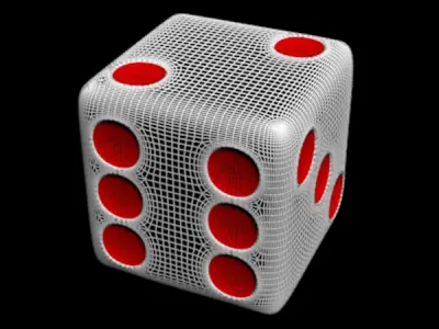 Dotted Dice 3D model