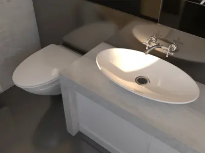 Bathroom 16 3D model
