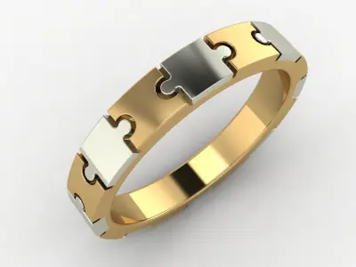 ring wedding fashion 3D print model