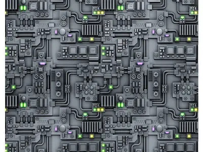 Microchips A01 Texture