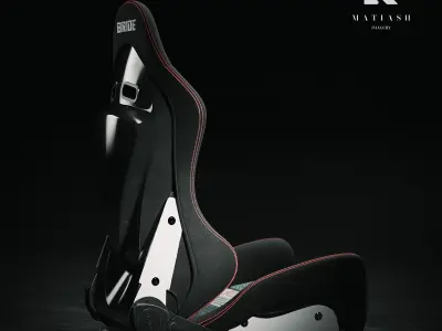 BRIDE Racing seat 3D model