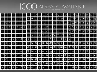 1000 Brushes and  Landscape Kit for UE plusTUTORIAL Texture