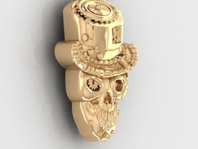 Skull 6 3D print model