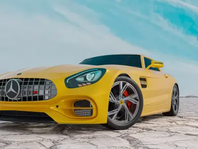 car Mercedes Benz AMG 3D model