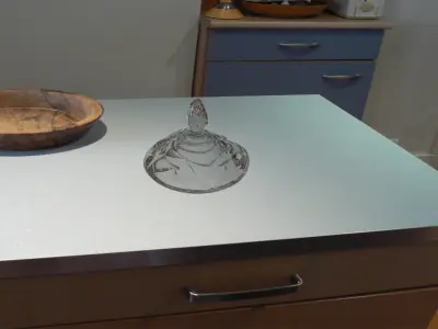 bamboo canister bowl and lid for printing and producing 3D print model