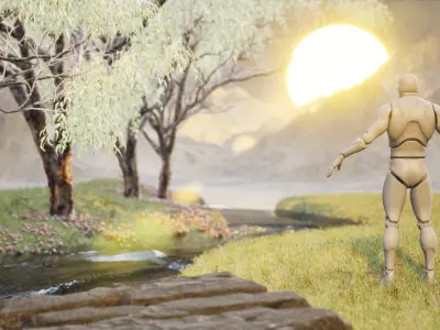 Sunny Valley - Unreal Engine 3D model