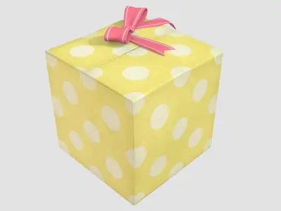 Gift box 3D model