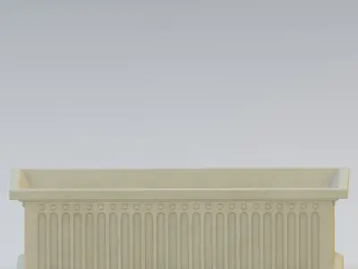 Garden urn planter49 3D model