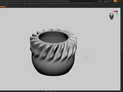vase 3d print 542  3D print model
